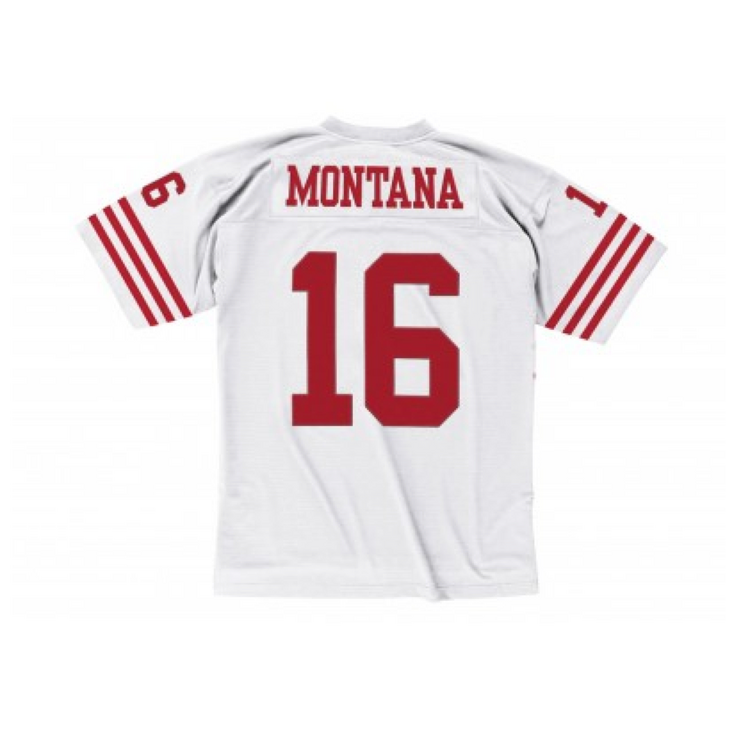 Mitchell and Ness NFL San Francisco 49ers Men's Mitchell & Ness 1990 Joe Montana #16 Jersey White