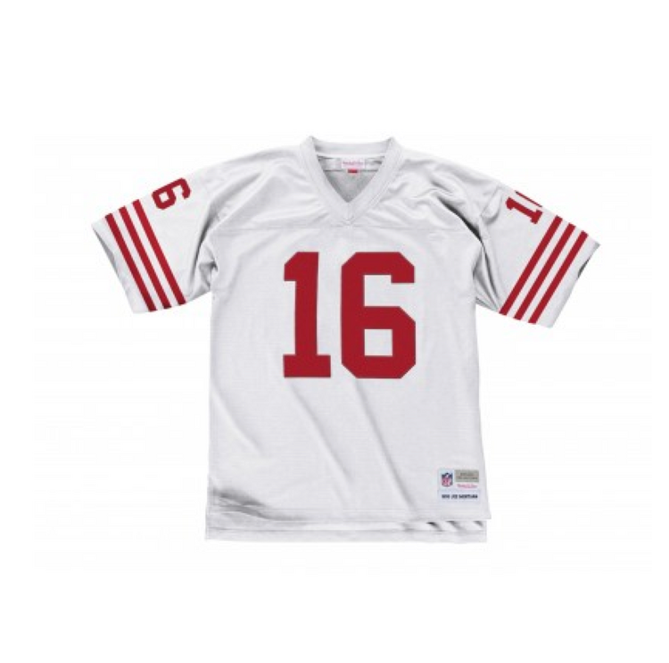 Mitchell and Ness NFL San Francisco 49ers Men's Mitchell & Ness 1990 Joe Montana #16 Jersey White
