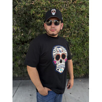 New Era LA NE Sugar Skull Black 2.0 Tee