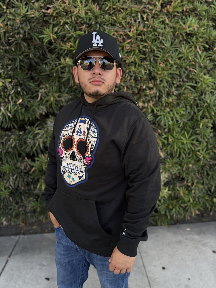 New Era LA NE Sugar Skull Black 2.0 Hood