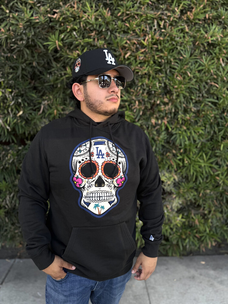 New Era LA NE Sugar Skull Black 2.0 Hoodie