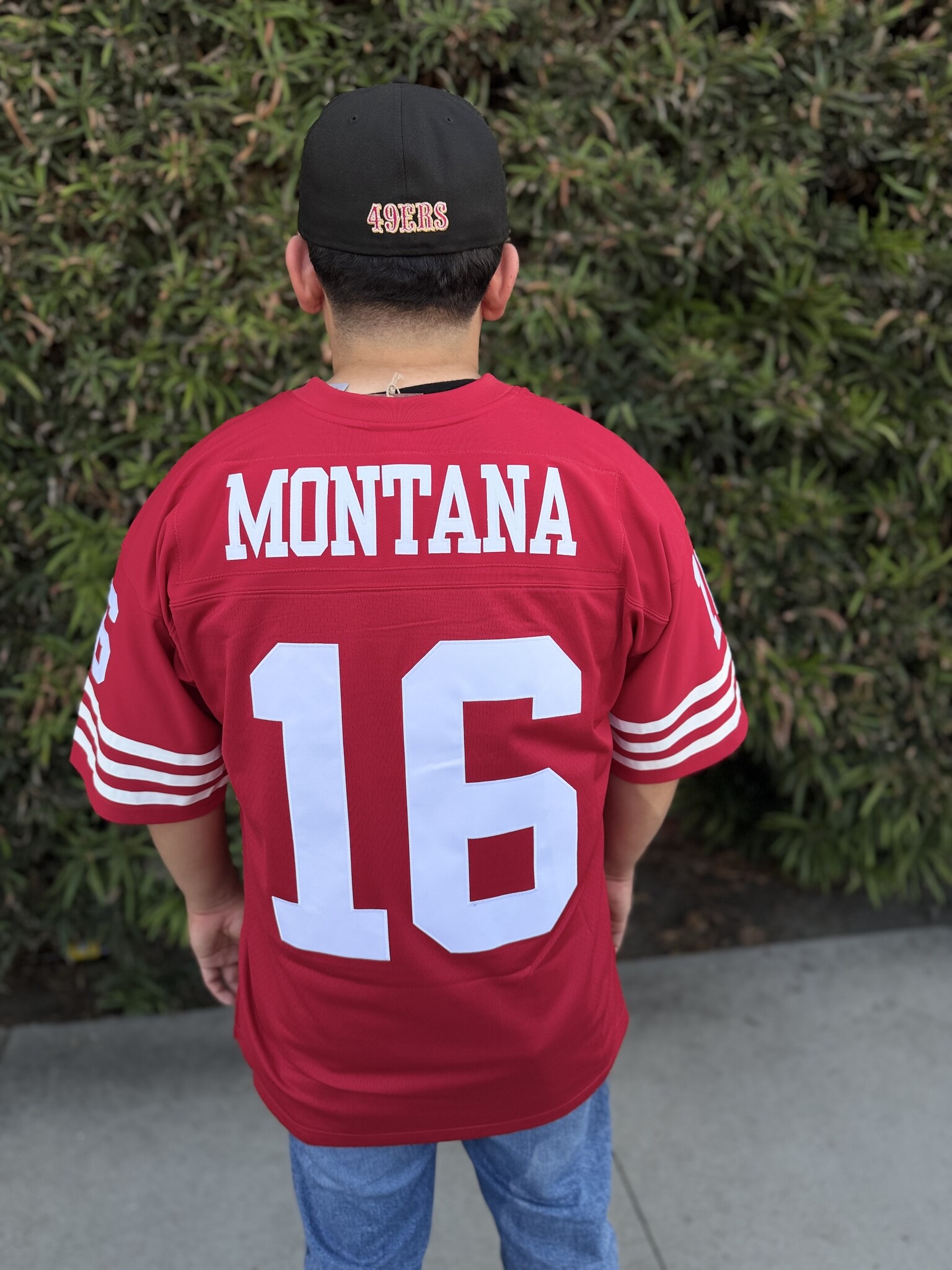 NFL San Francisco 49ers Men's Mitchell & Ness 1990 Joe Montana #16