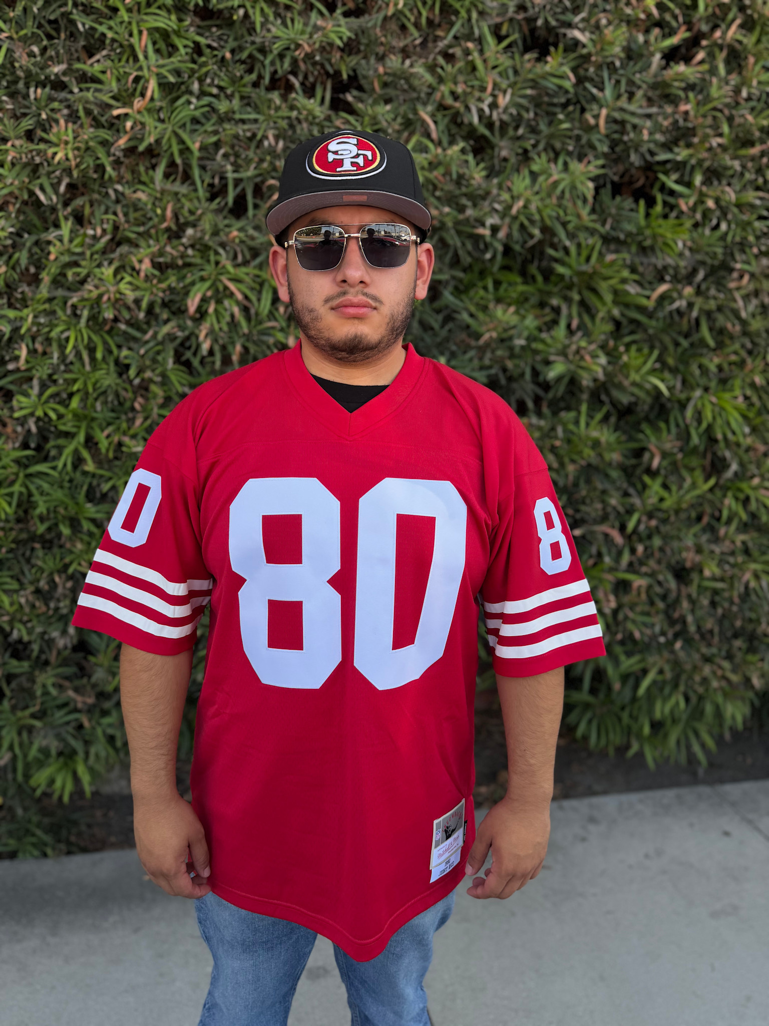 NFL San Francisco 49ers Men's Mitchell & Ness 1990 Jerry Rice #80