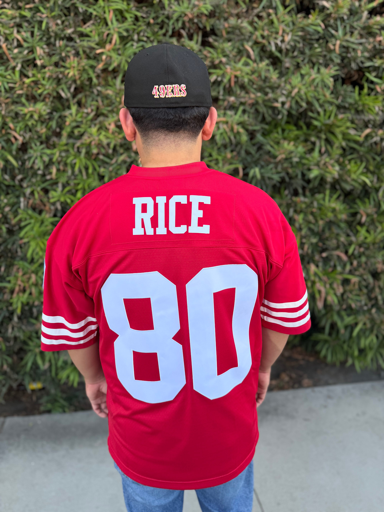 NFL San Francisco 49ers Men's Mitchell & Ness 1990 Jerry Rice #80