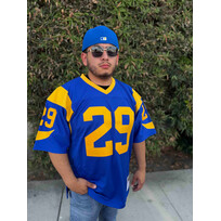 Mitchell and Ness LA Rams Men's Mitchell & Ness 1984 Eric Dickerson #29 Jersey Blue