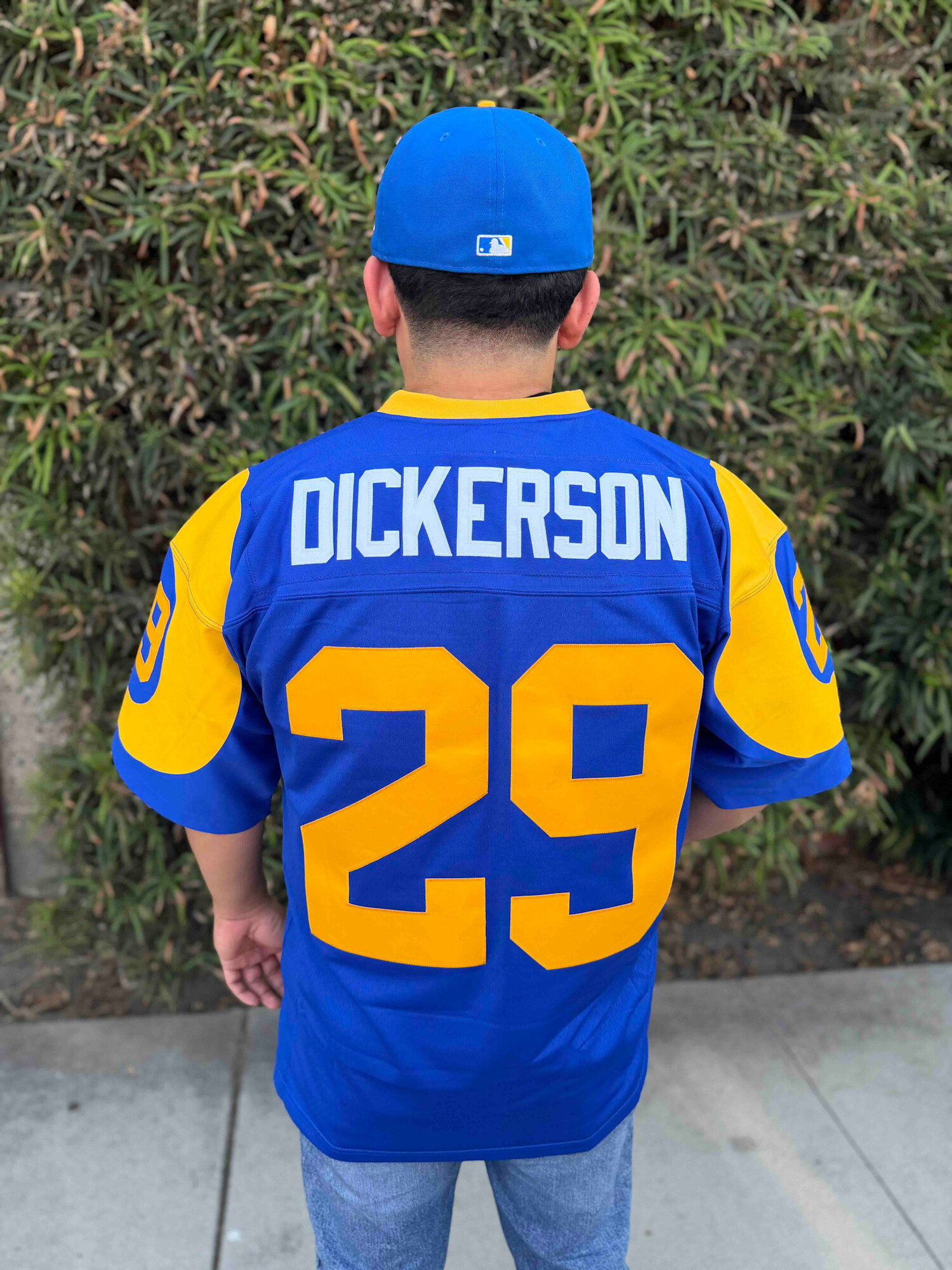 LA Rams Men's Mitchell & Ness 1984 Eric Dickerson #29 Jersey Blue