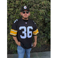 Mitchell and Ness Pittsburgh Steelers Men's Mitchell & Ness 1996 Jerome Bettis #36 Jersey Black
