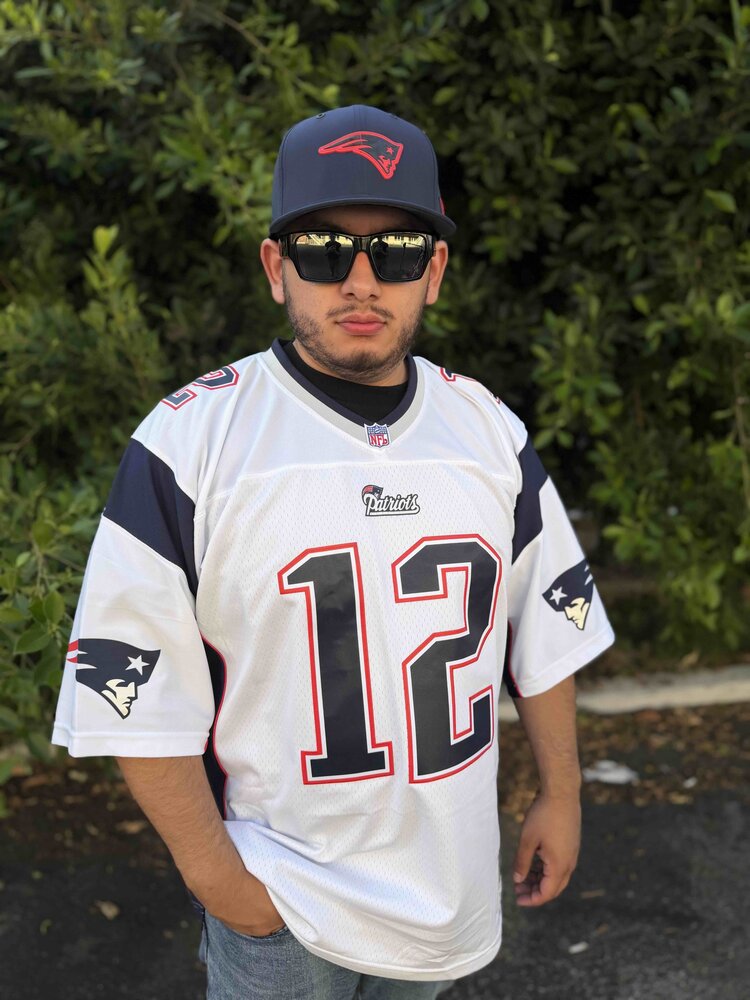 Mitchell and Ness NFL Patriots Men's M&N 2000 Tom Brady Jersey White