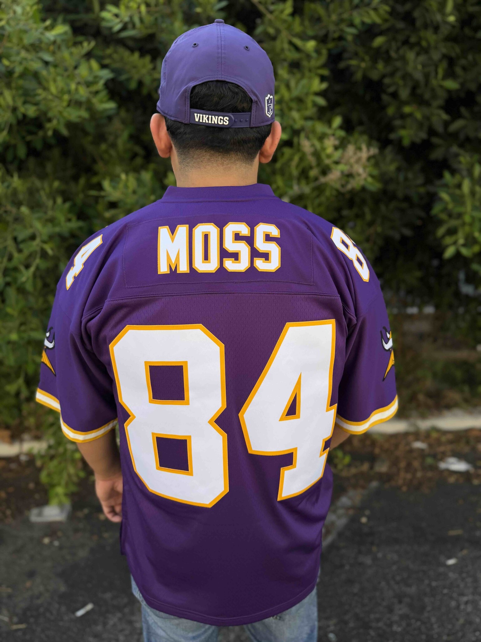その他 vikings NFL Minnesota Men's M&N1998 Randy Moss #84 Jersey Purple - The