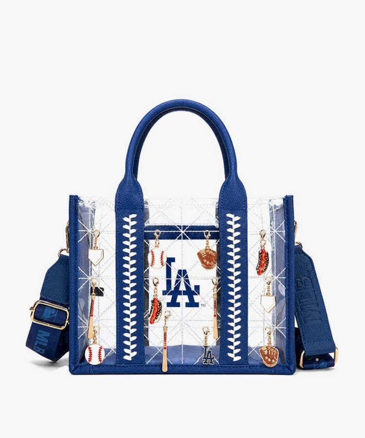 Stitch Clear Tote Bag - Fastball - LA Dodgers Blue