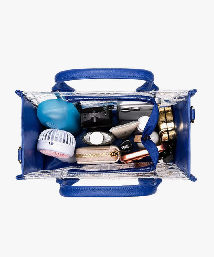 Stitch Clear Tote Bag - Fastball - LA Dodgers Blue