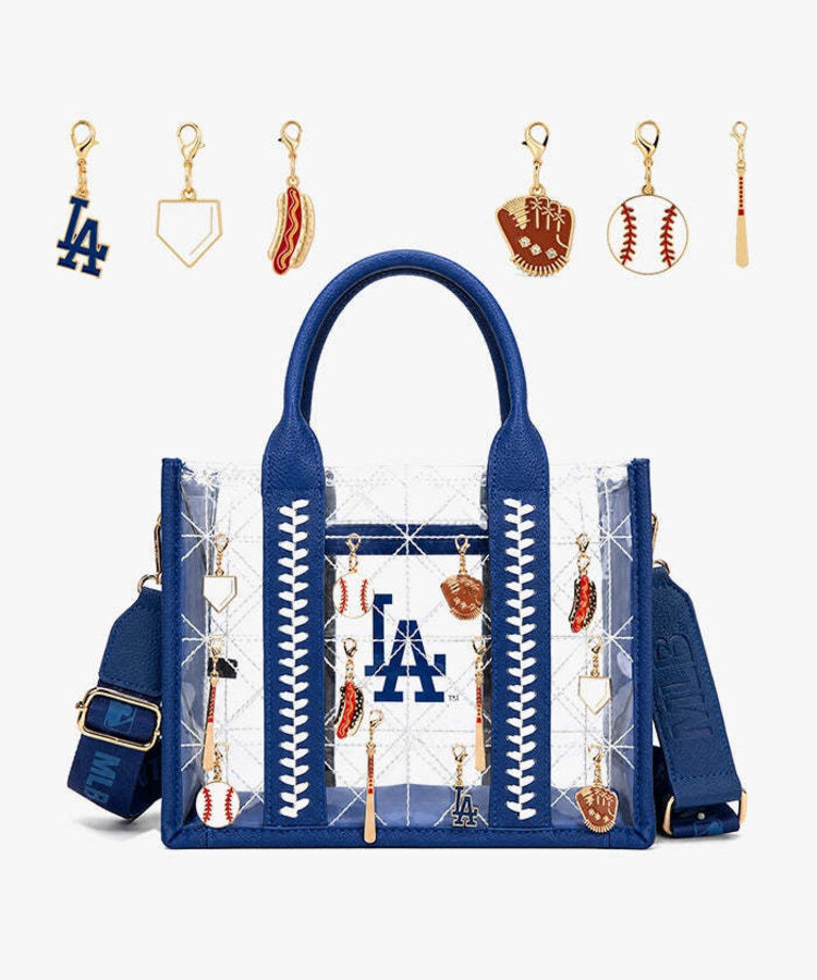 Stitch Clear Tote Bag - Fastball - LA Dodgers Blue