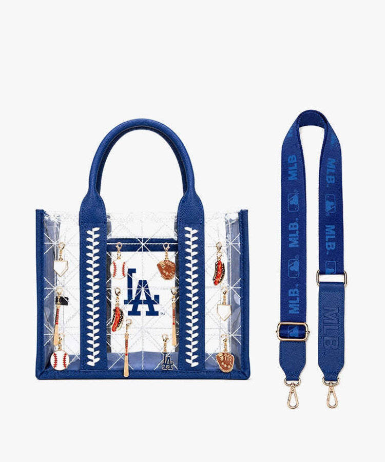 Stitch Clear Tote Bag - Fastball - LA Dodgers Blue