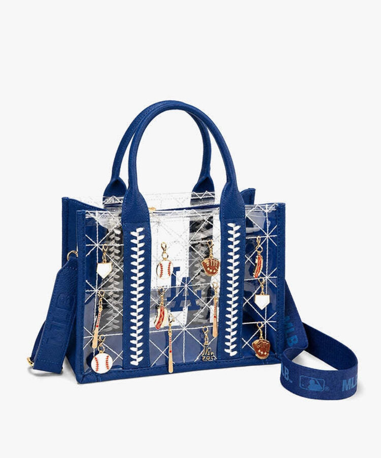 Stitch Clear Tote Bag - Fastball - LA Dodgers Blue