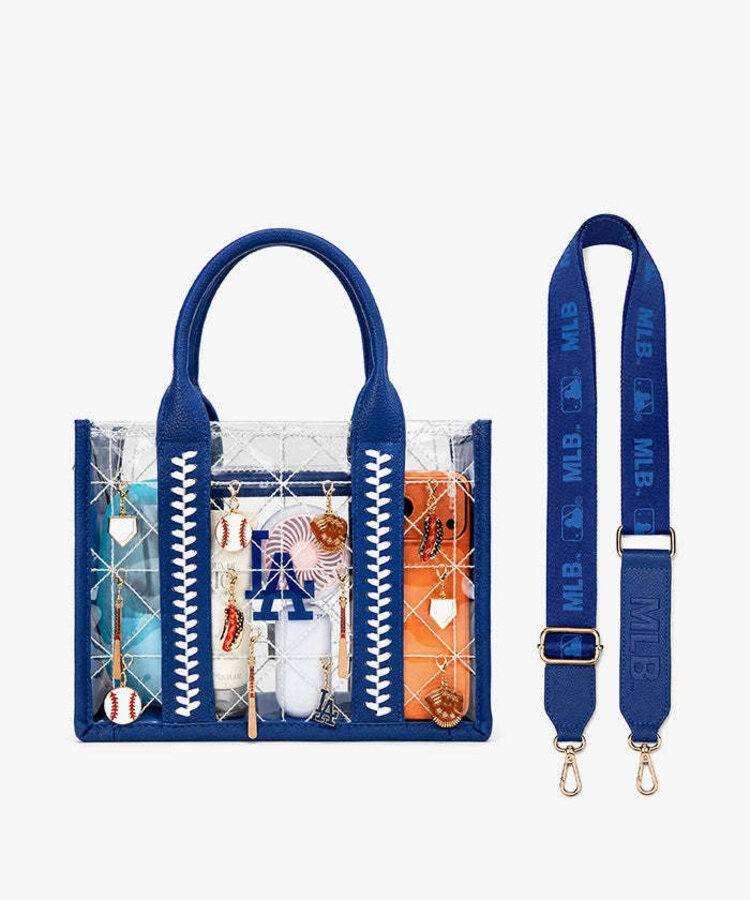 Stitch Clear Tote Bag - Fastball - LA Dodgers Blue