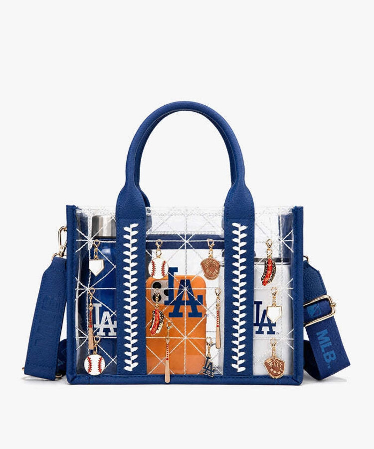 Stitch Clear Tote Bag - Fastball - LA Dodgers Blue