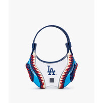 Clear Stitch Hobo Bag - Curveball - LA Dodgers Blue