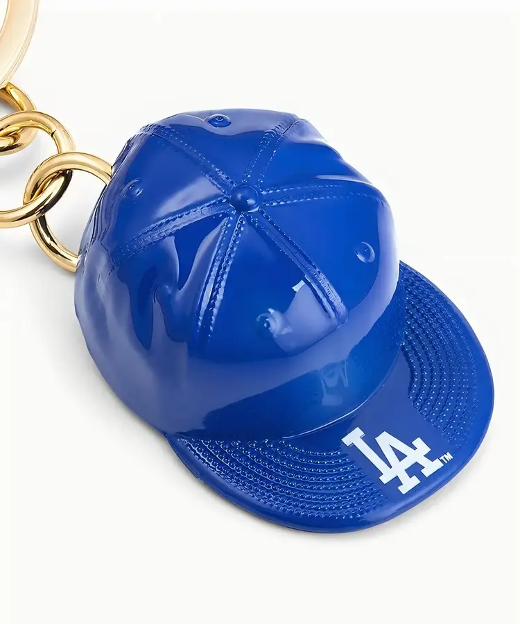 Baseball Bag Charm - LA Dodgers