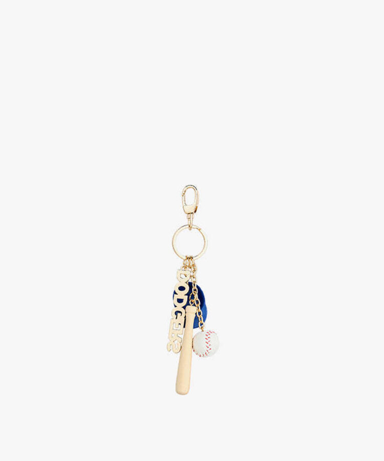 Baseball Bag Charm - LA Dodgers