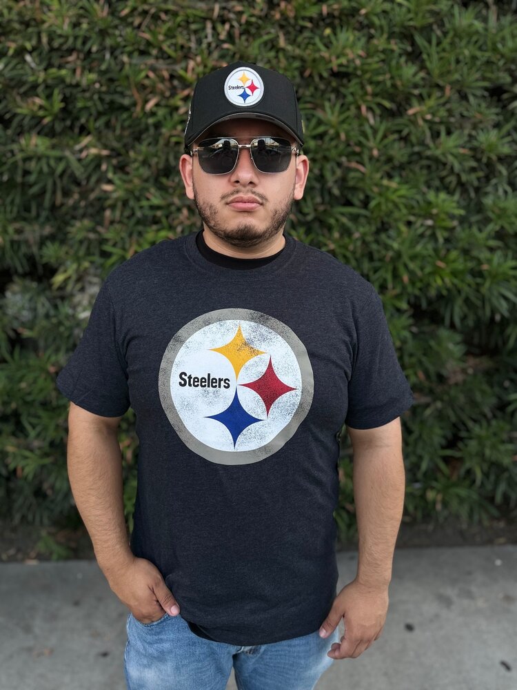 47 Brand NFL Pittsburgh Steelers M '47 Knockaround Club Tee Black