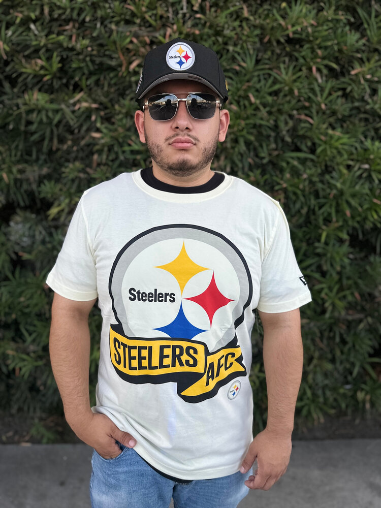 New Era Steelers NE 22 Chrome Sideline Tee