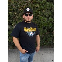 Majestic Steelers M Pick Six Tee Black