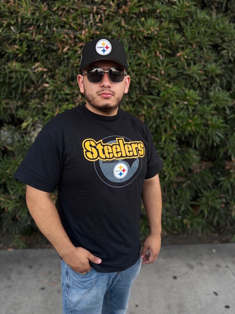 Majestic Steelers M Pick Six Tee Black