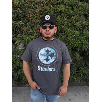 Majestic Steelers M Icy Logo Gray
