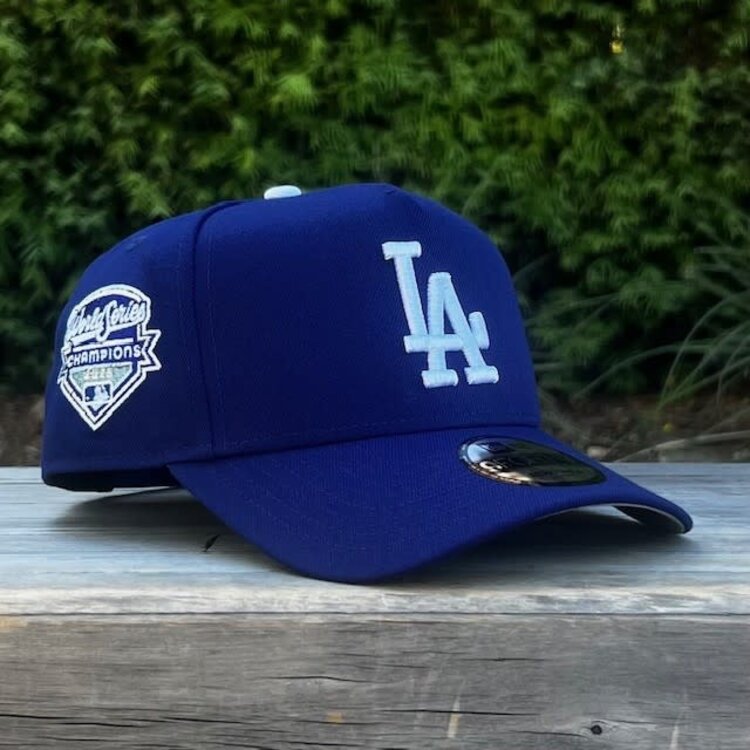 New Era LA Dodgers Royal Metallic 2025 WS Champs SP 940 A-Frame