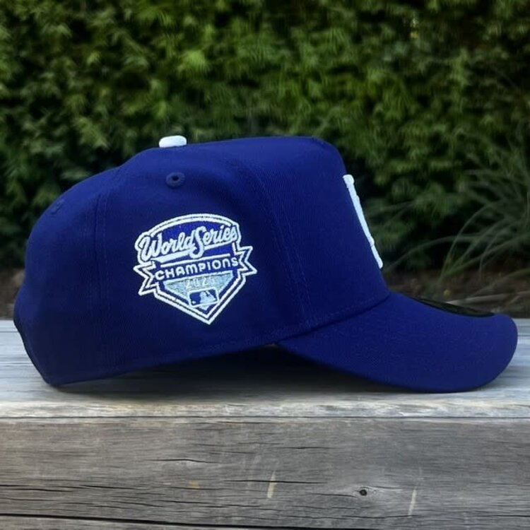 New Era LA Dodgers Royal Metallic 2025 WS Champs SP 940 A-Frame
