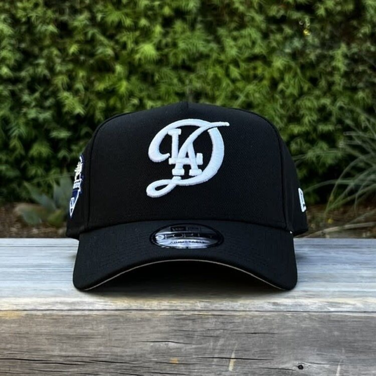 New Era LA City Connect Black White 2025 WS Champs SP 940 A-Frame