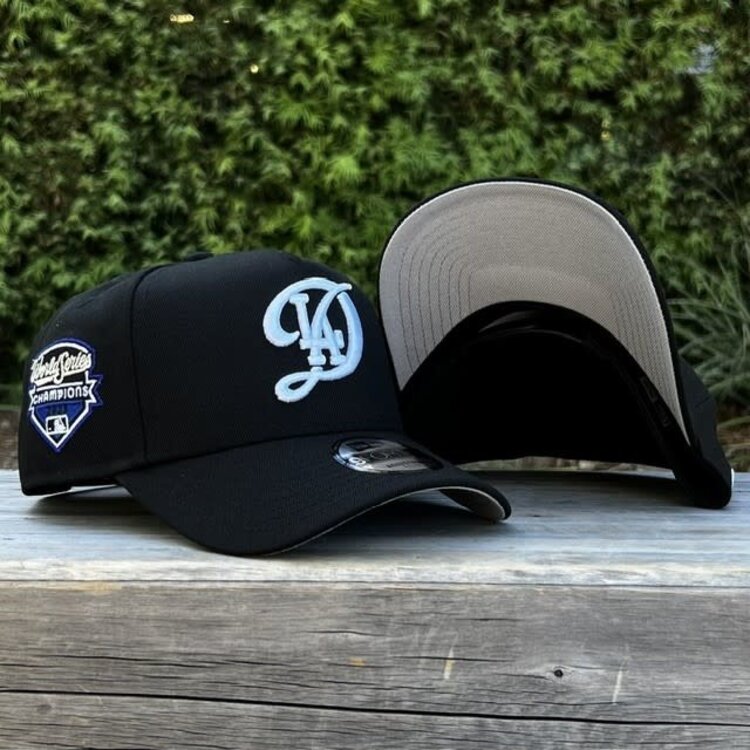 New Era LA City Connect Black White 2025 WS Champs SP 940 A-Frame