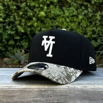 New Era LA Dodgers Upside Down Black/Real Tree 940 A-Frame