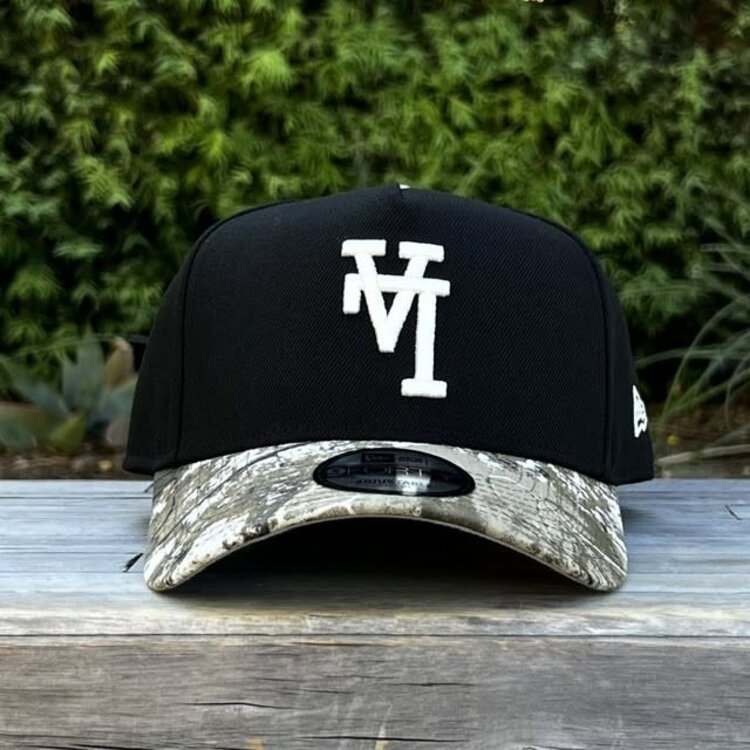 New Era LA Dodgers Upside Down Black/Real Tree 940 A-Frame
