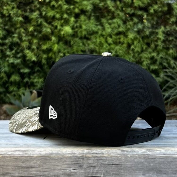 New Era LA Dodgers Upside Down Black/Real Tree 940 A-Frame
