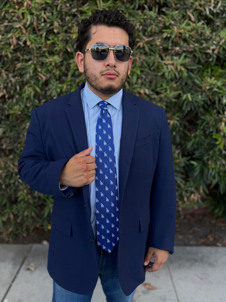 Eagles Wings Los Angeles Dodgers Echo Tie