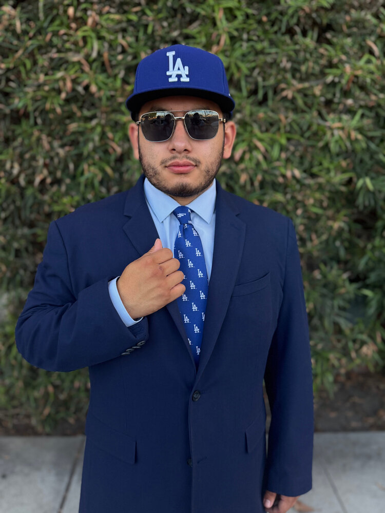 Eagles Wings Los Angeles Dodgers Echo Tie