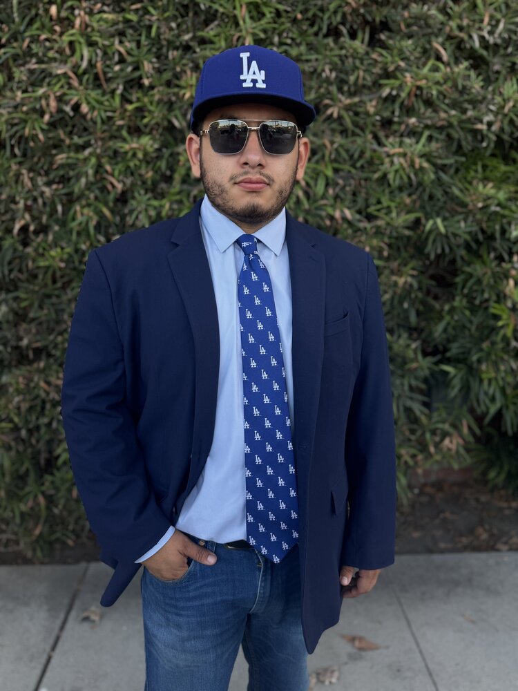 Eagles Wings Los Angeles Dodgers Echo Tie