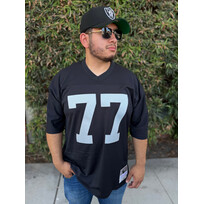 Mitchell and Ness NFL Raiders Men's Mitchell & Ness 1983 Lyle Alzado #77 Jersey Black