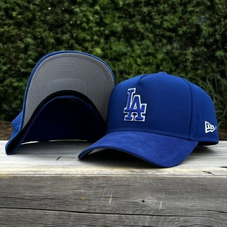 New Era LA Dodgers Royal Poly/Royal Corduroy RW 940 A-Frame
