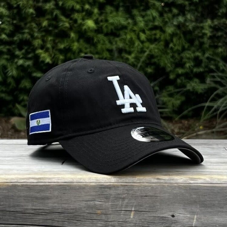 New Era LA Dodgers Black White El Salvador SP 920 Adjustable