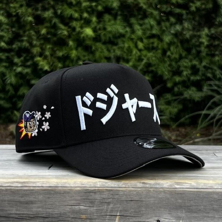 New Era LA Dodgers Black White Kanji Shohei Blossom SP 940 A-Frame