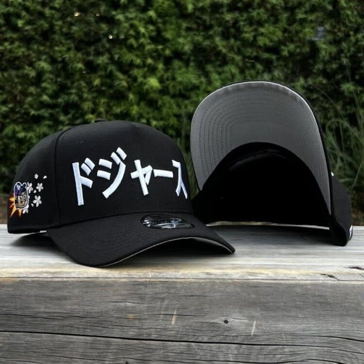 New Era LA Dodgers Black White Kanji Shohei Blossom SP 940 A-Frame