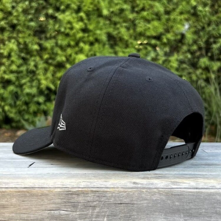 New Era LA Black Black World Series Back 2 Back Champs Trophies 940 a-frame