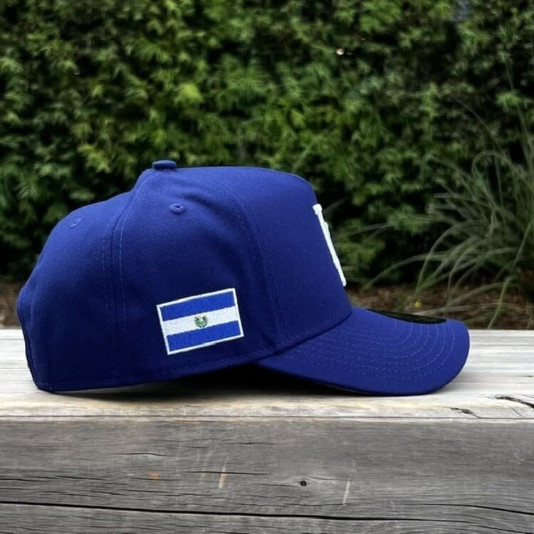 New Era LA Dodgers Royal El Salvador Flag Side Patch 940 a-frame