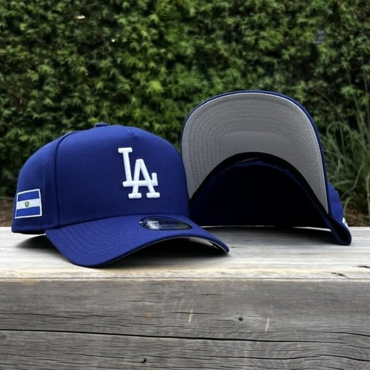 New Era LA Dodgers Royal El Salvador Flag Side Patch 940 a-frame