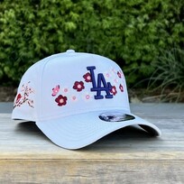 New Era LA Dodgers White Cherry Blossoms Logo & SP 940 a-frame