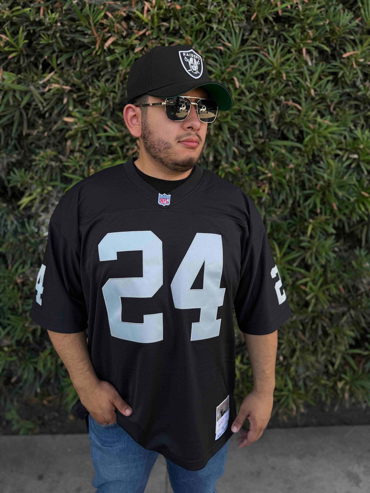NFL Raiders Men's Mitchell & Ness 1998 Charles Woodson Jersey