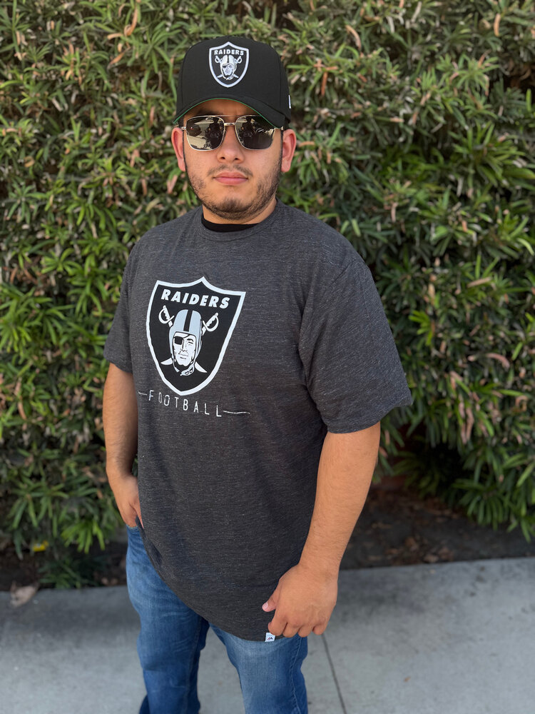 Majestic Raiders M Hyper Stacked Tee