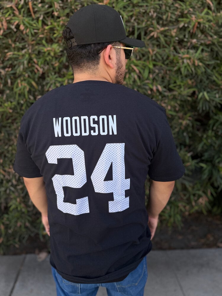 Fanatics Raiders M Woodson #24